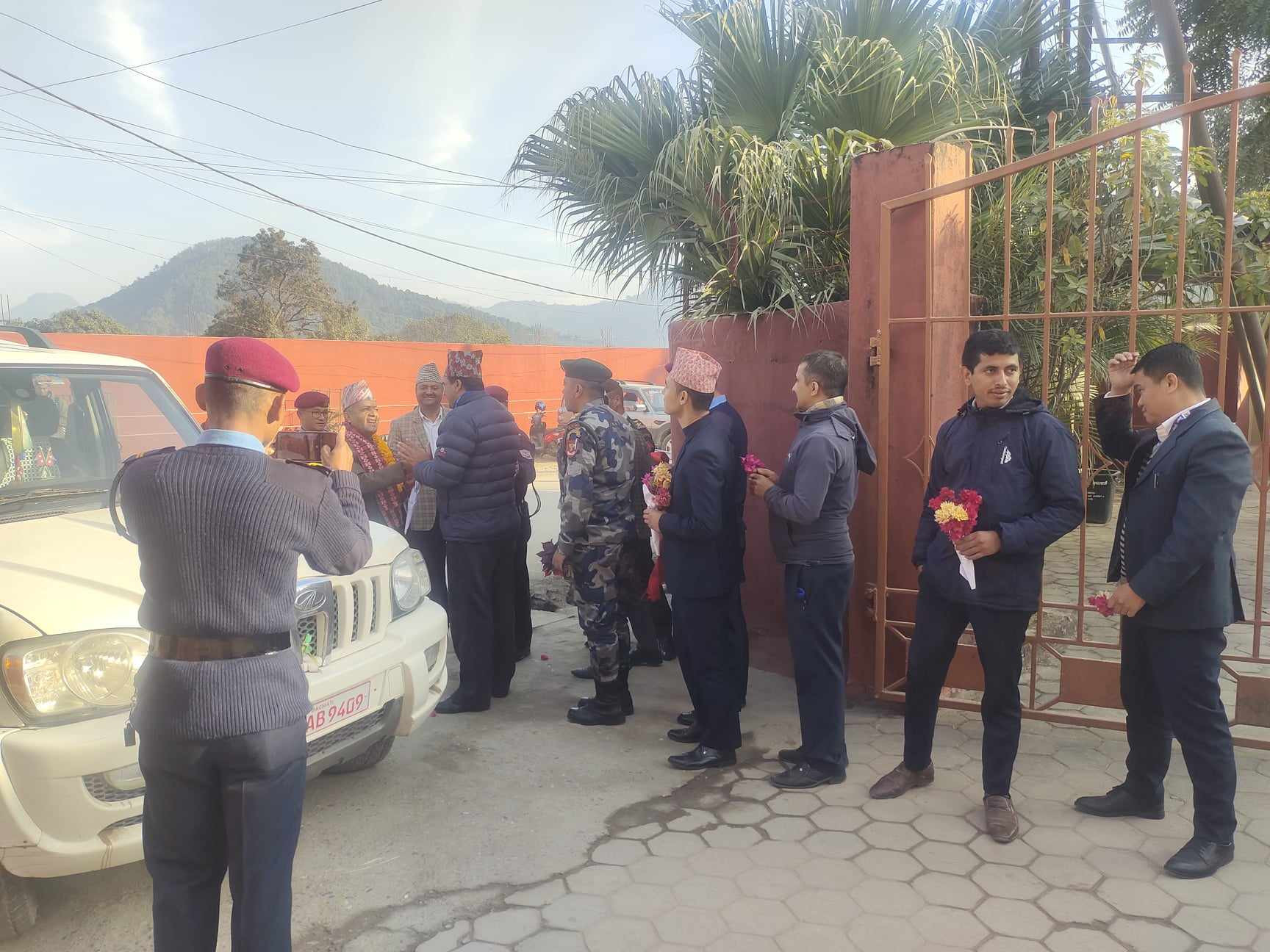 प्रमुख जिल्ला अधिकारी श्री जनार्दन गौतमज्यूको स्वागत कार्यक्रम (मिति २०८०।०९।०५ गते)